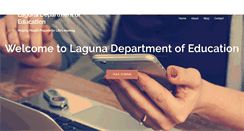 Desktop Screenshot of lagunaedfoundation.org